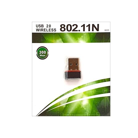 W05 USB 2.0 WIRELESS 802.11N  - 300Mbps